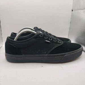 VANS Black Suede Shoes Mens 12 Style 721356
